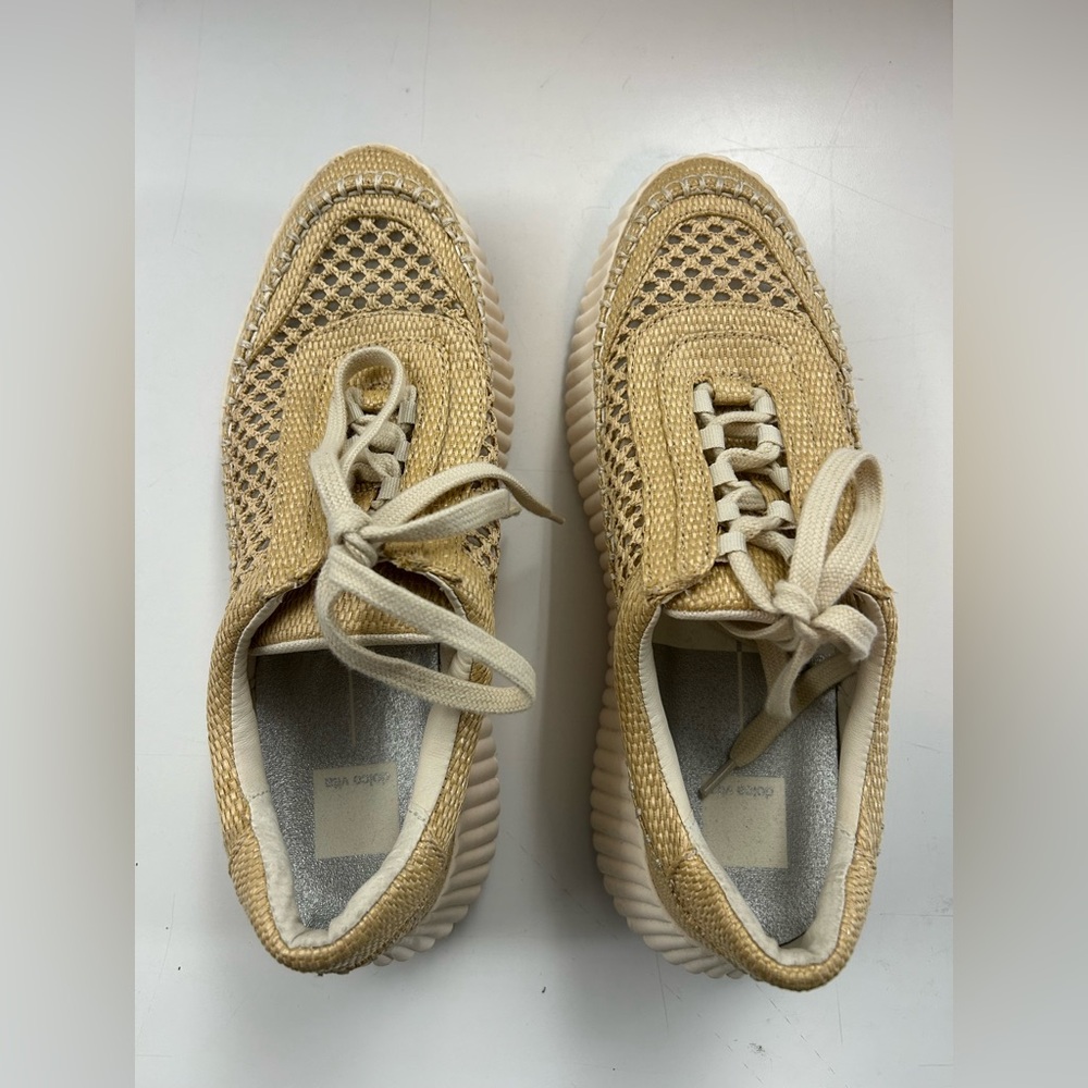Dolce Vita Gold Woven Sneakers - Picture 9 of 9